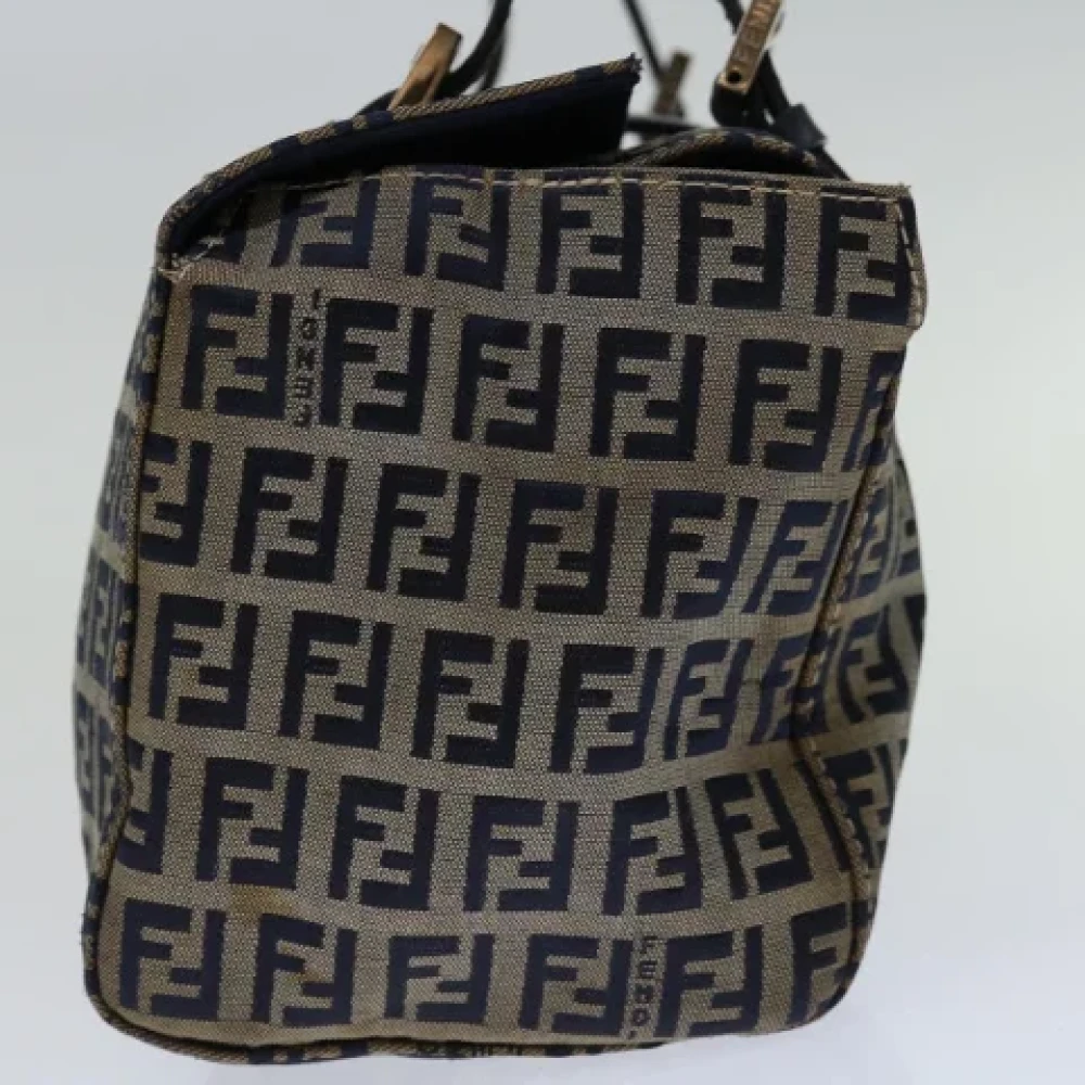 Fendi Vintage Pre-owned Canvas handbags Blue Dames