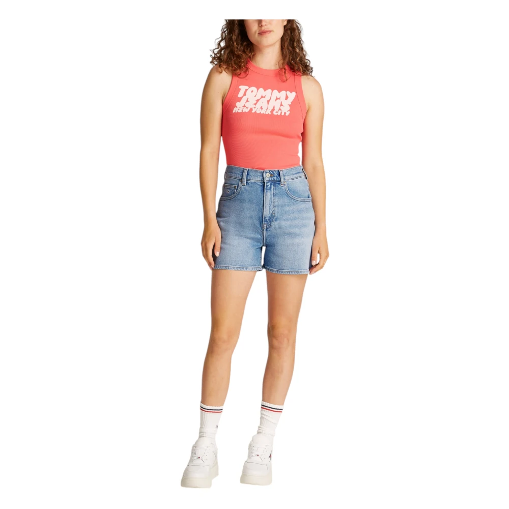 Tommy Jeans Dames Shorts Collectie Blue Dames