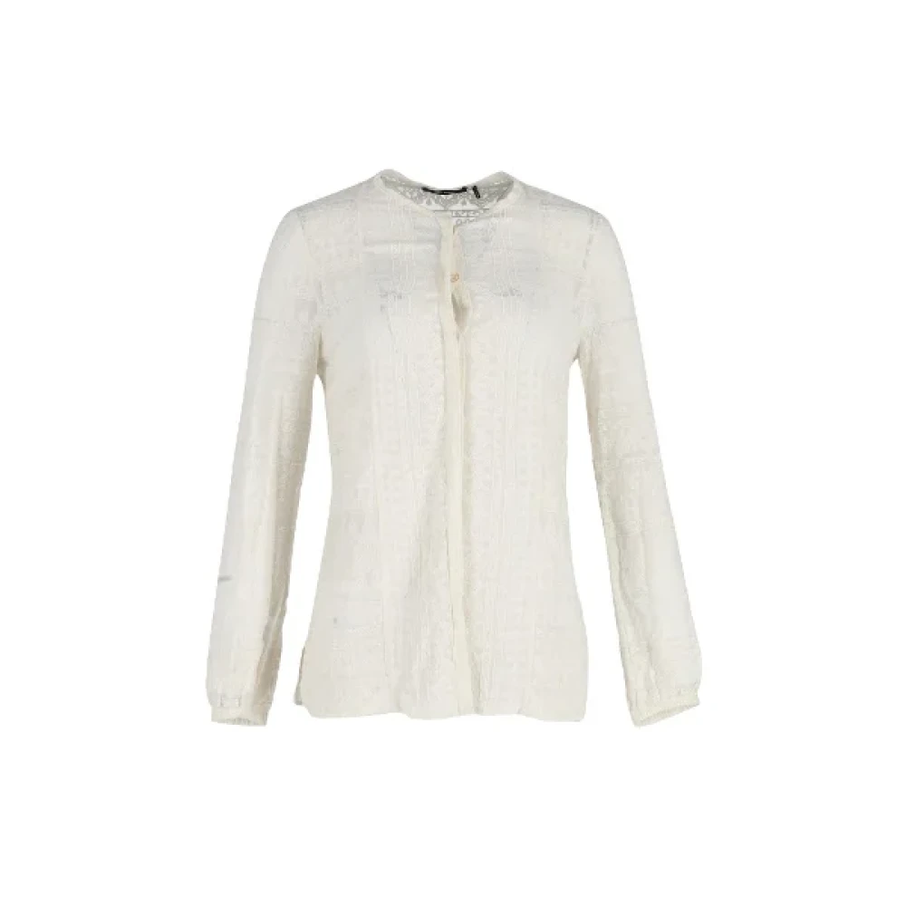 Isabel Marant Pre-owned Cotton tops Beige Dames
