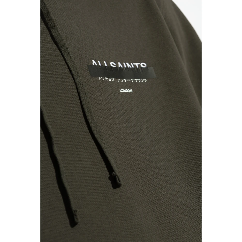 AllSaints Redact Hoodie Black Heren