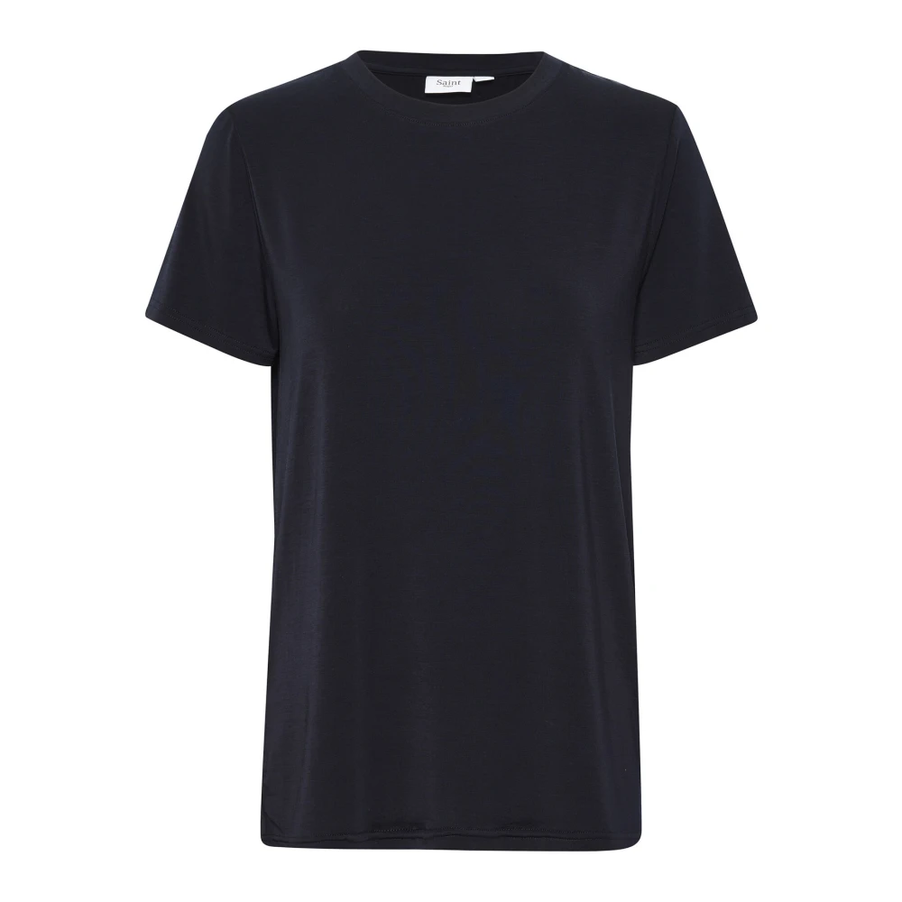 Saint Tropez Nacht Hemel Regular T-shirt Blue Dames