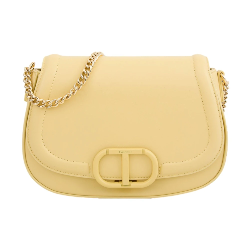 Twinset Yellow Cross Body Bags, Female, One Size, Shoulder Bag