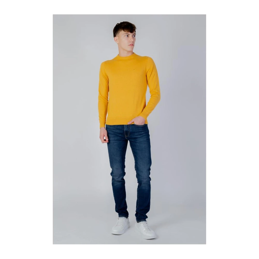 GAS Blauwe Skinny Jeans met Elastaan Blue Heren