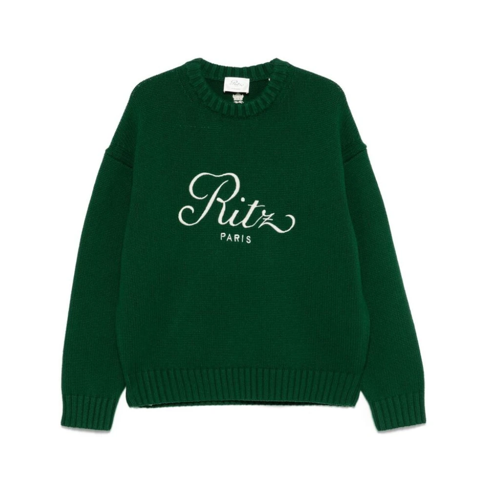 Frame Ritz Paris Smaragdgroene Trui Green Heren