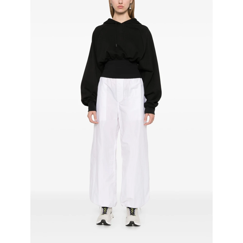 adidas by stella mccartney Stijlvolle Hoodie voor Actieve Lifestyle Black Dames