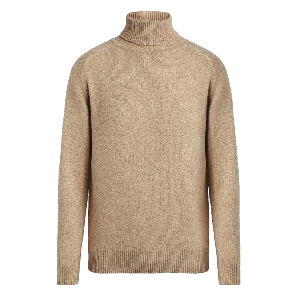 Lardini Cashmere Sweater Brown Heren