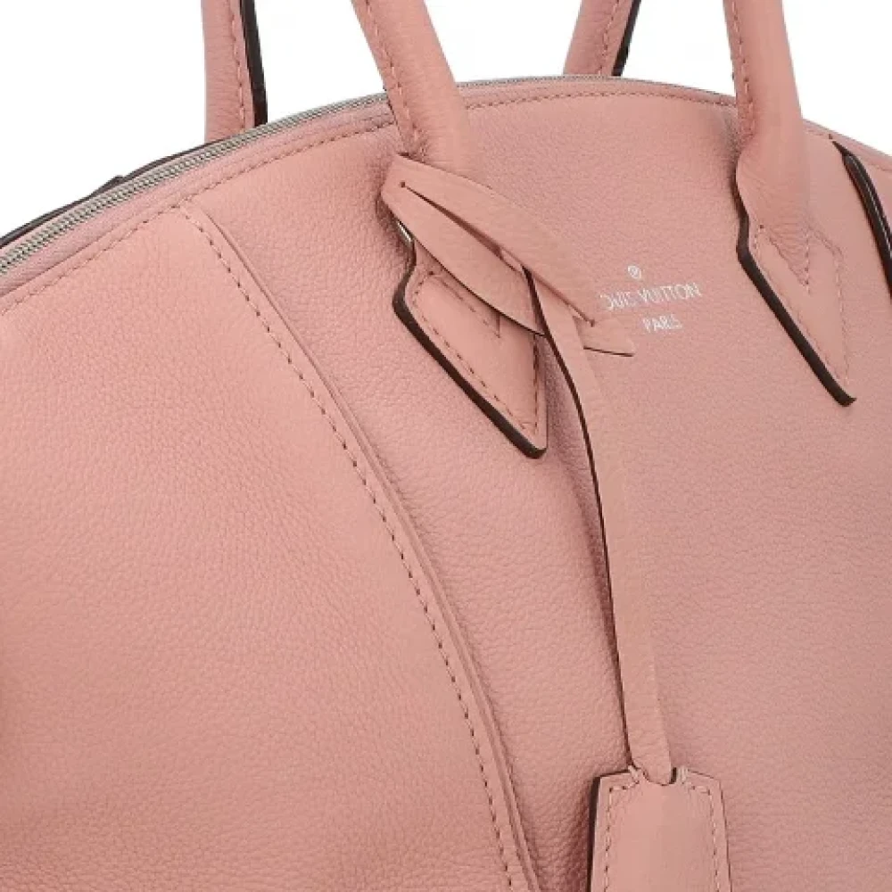 Louis Vuitton Vintage Pre-owned Leather handbags Pink Dames