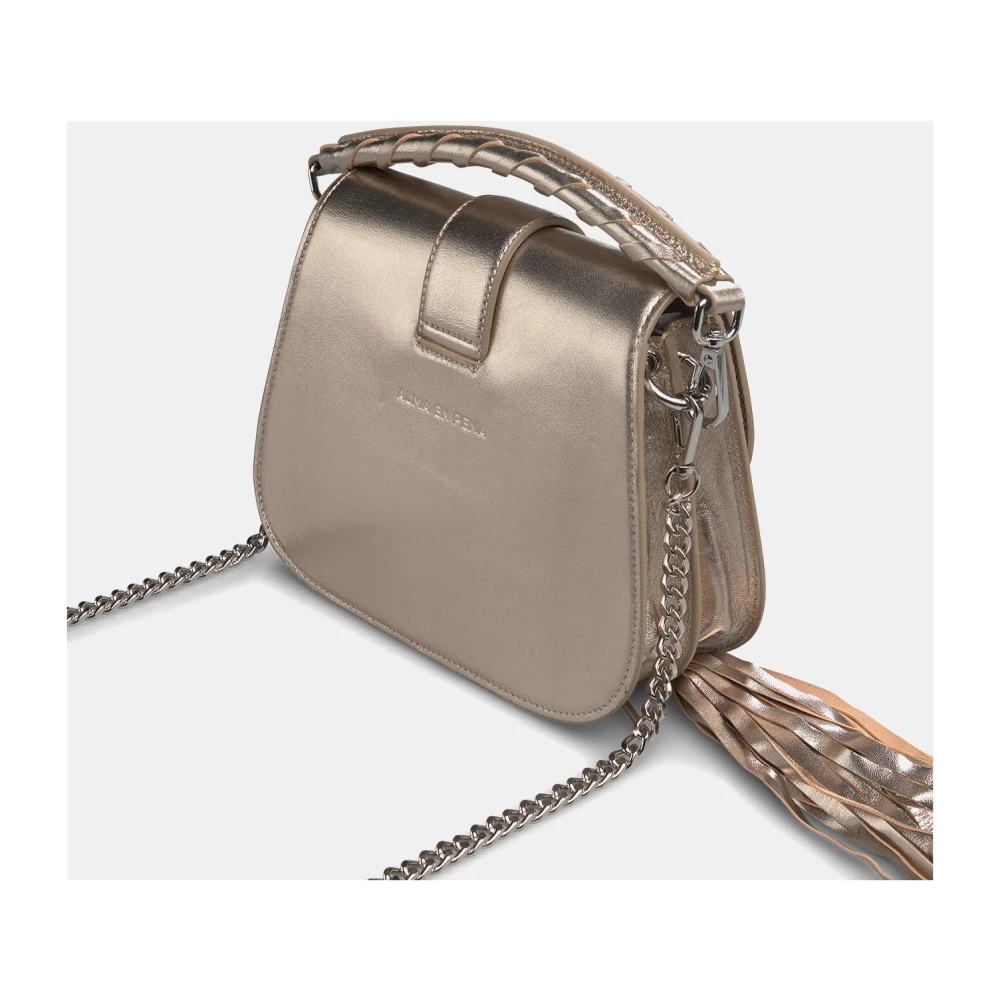 Alma en Pena Handtassen ornament Brown Dames