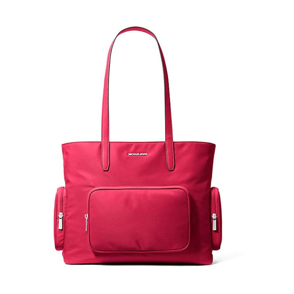 Michael Kors Women's Pink Khai Large Nylon Tote