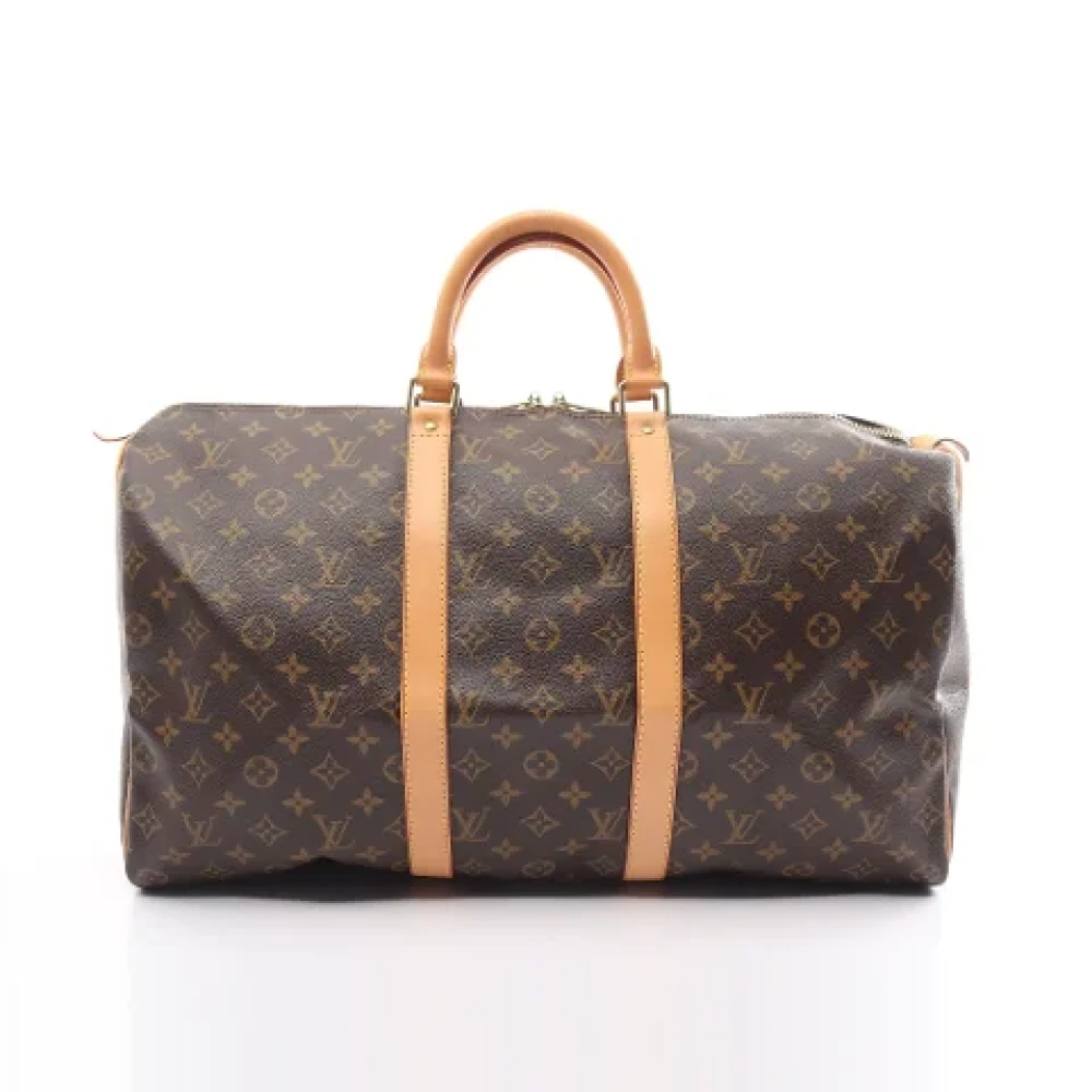 Louis Vuitton Vintage Pre-owned Leather louis-vuitton-bags Brown Dames