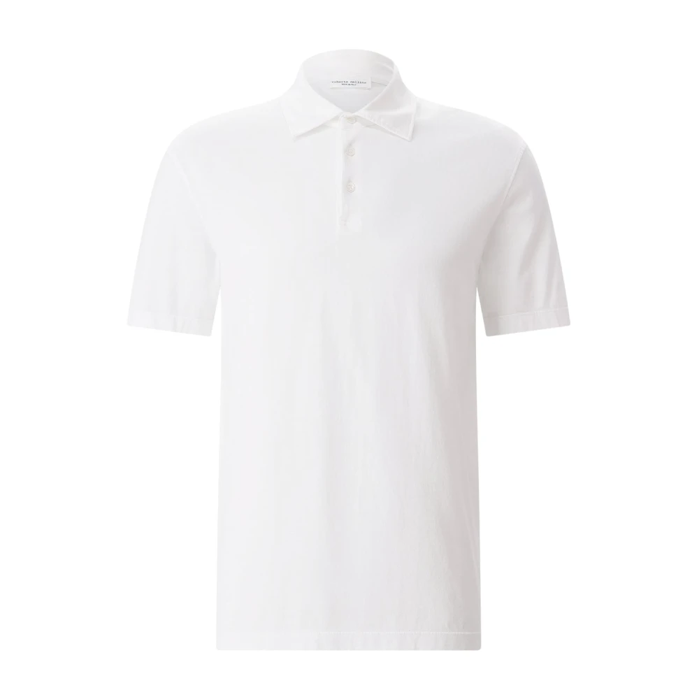 Roberto Collina Hombre Blanco Camisetas, Talla: 2XL