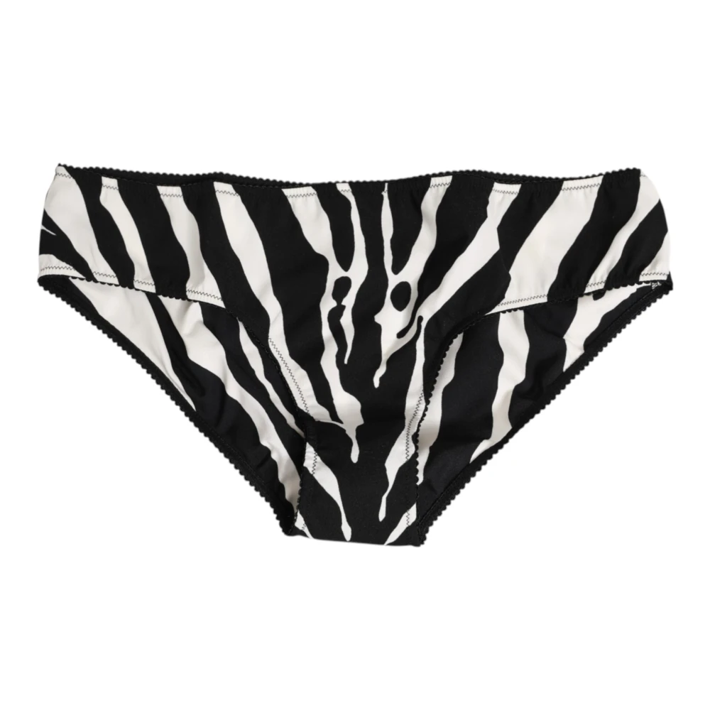 Dolce & Gabbana Women's Black Slip Briefs - Underpants - Xs - Underwear