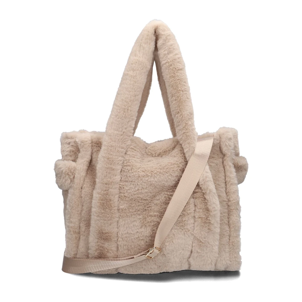 Notre-v Beige Mode Handtas voor Vrouwen Beige Unisex