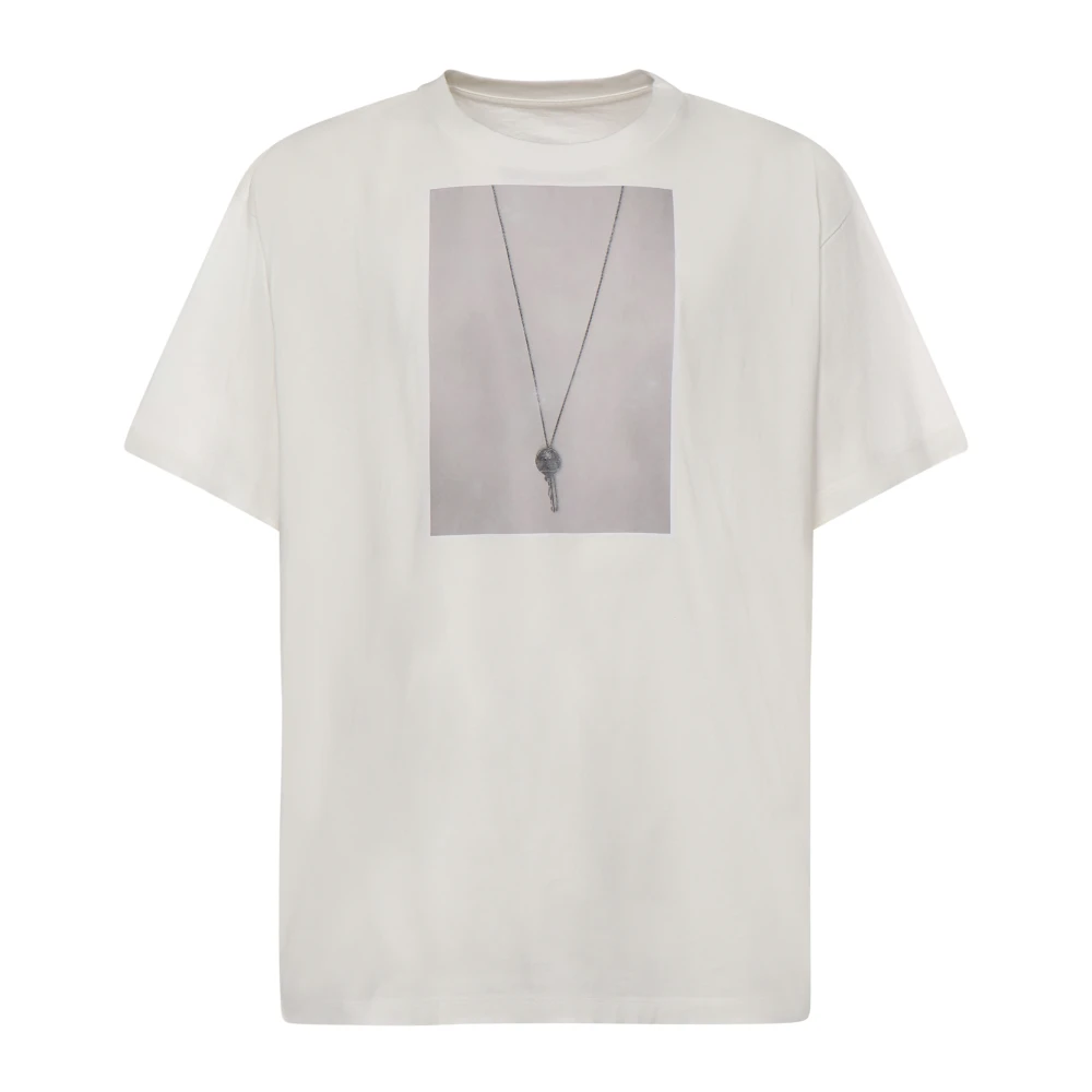 Mm6 Maison Margiela Men's Beige T-Shirts