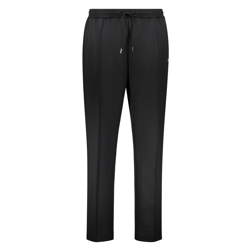 Les Deux Tech Fabric Track Pants met Koord Black Heren