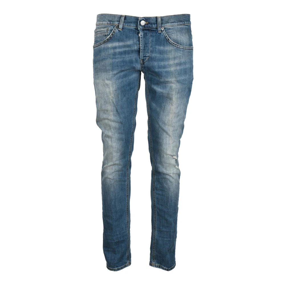 Dondup George Jeans met knoopsluiting Blue Heren
