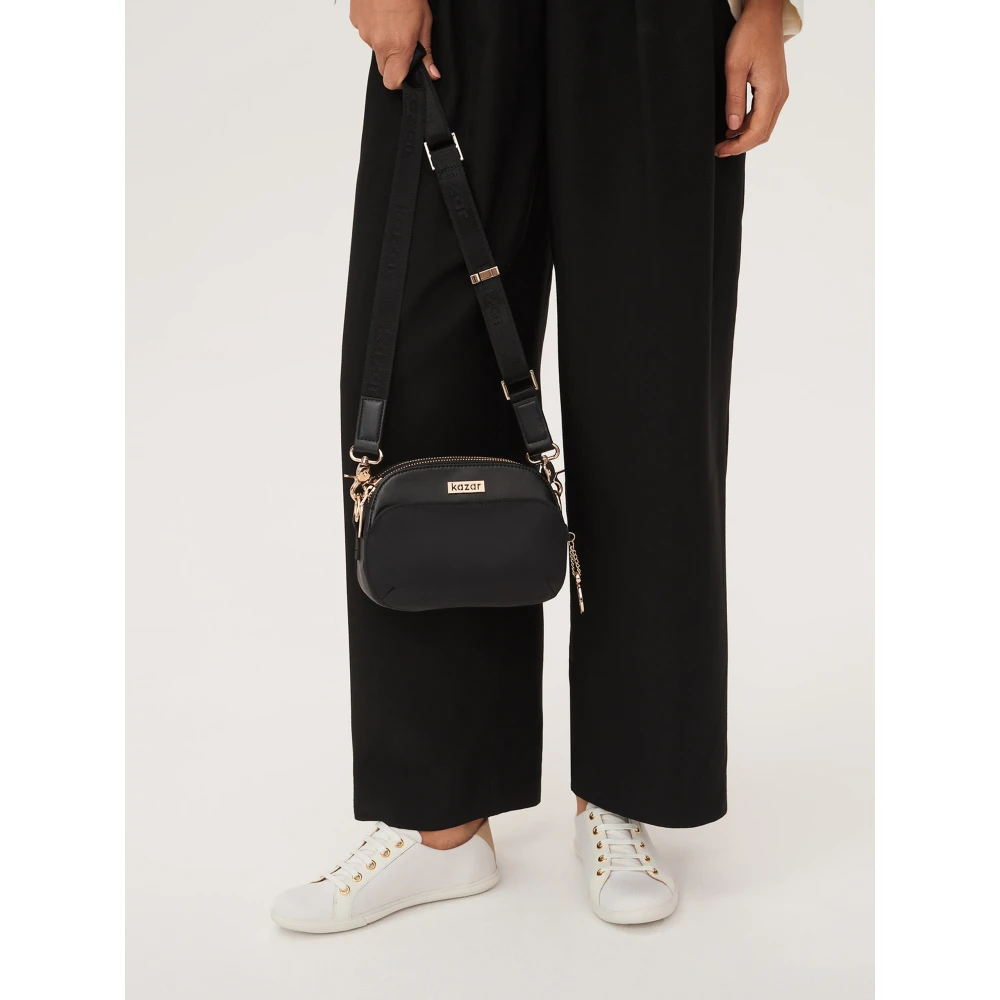 Kazar Dames zwarte schoudertas Black Dames