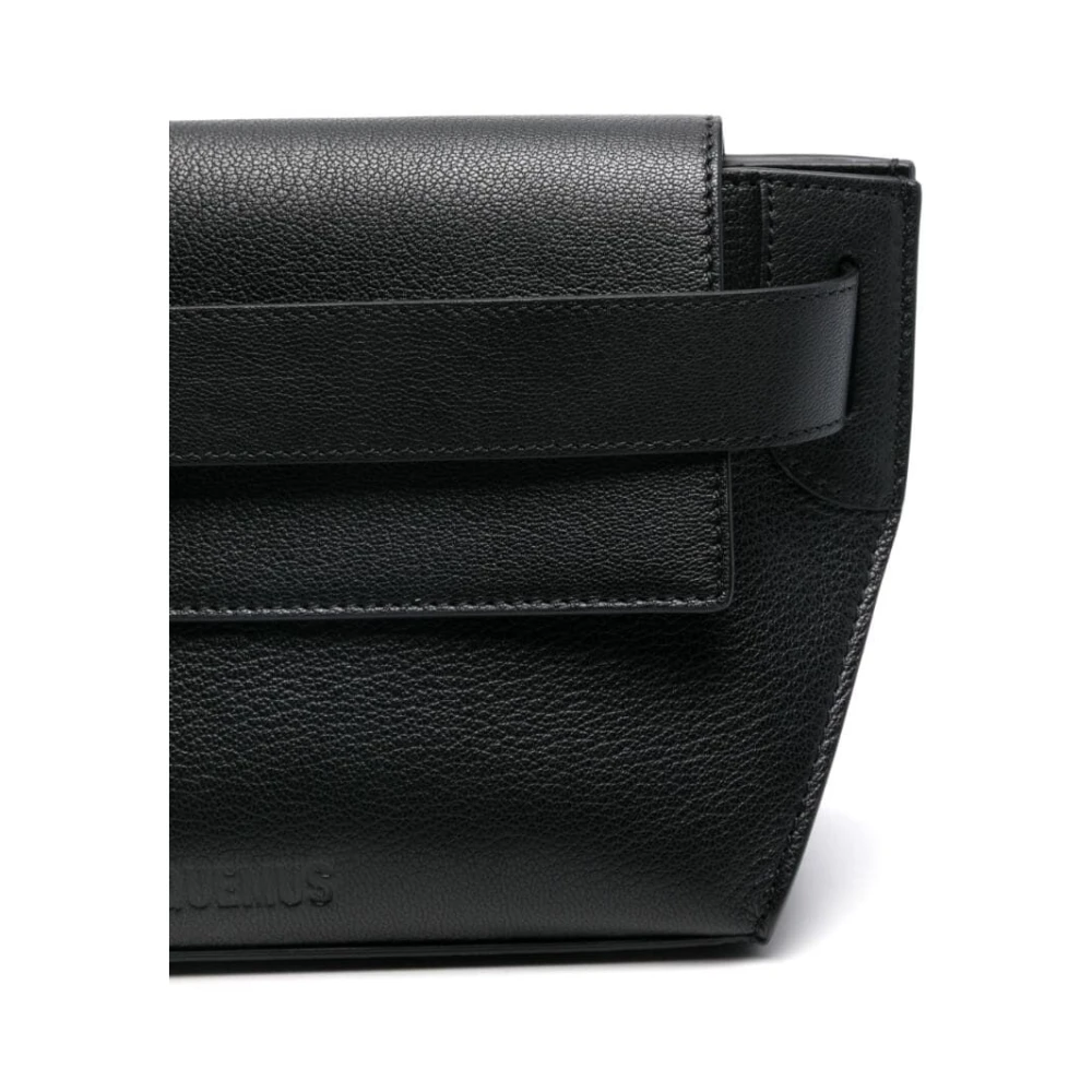 Jacquemus Capri Messenger Tas Black Heren