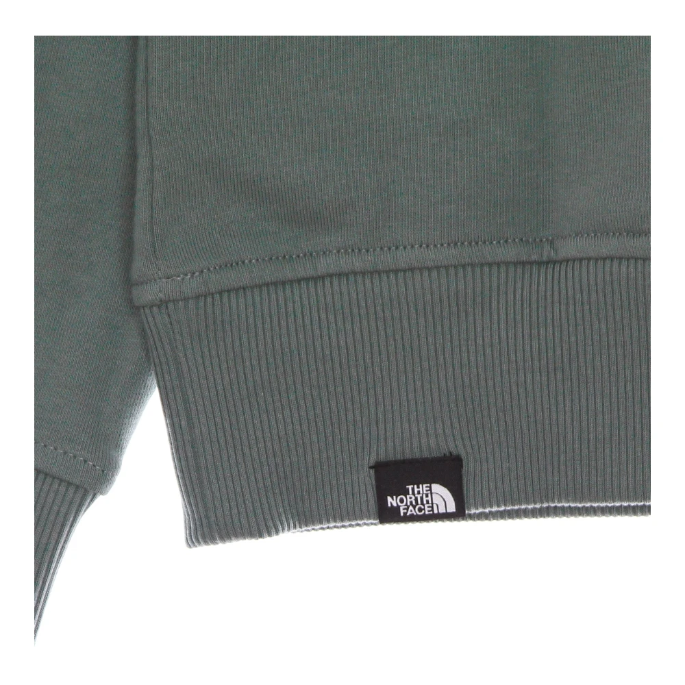 The North Face Groene hoodie met kangoeroezak Green Heren