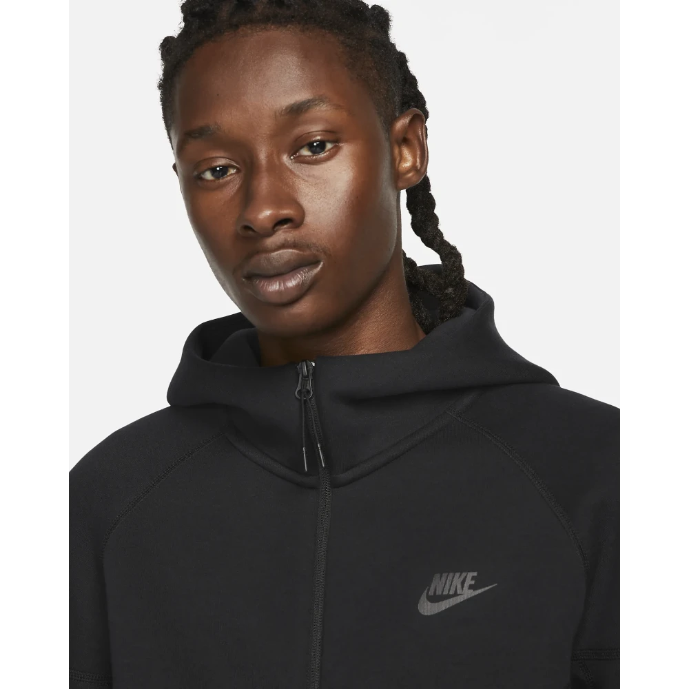Nike Tech Fleece Trainingsjack Zwart Black Heren