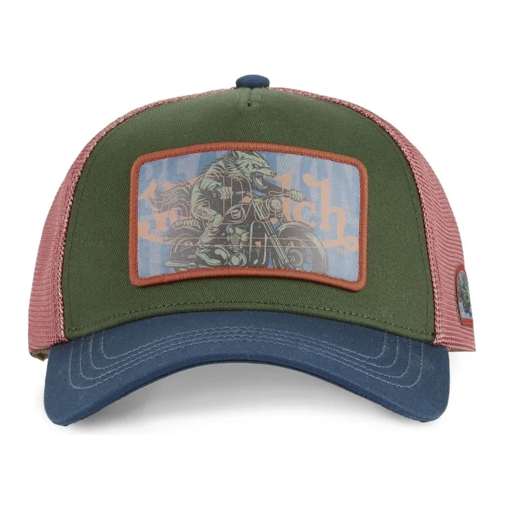 Von Dutch Groene wollen truckerpet Multicolor Heren
