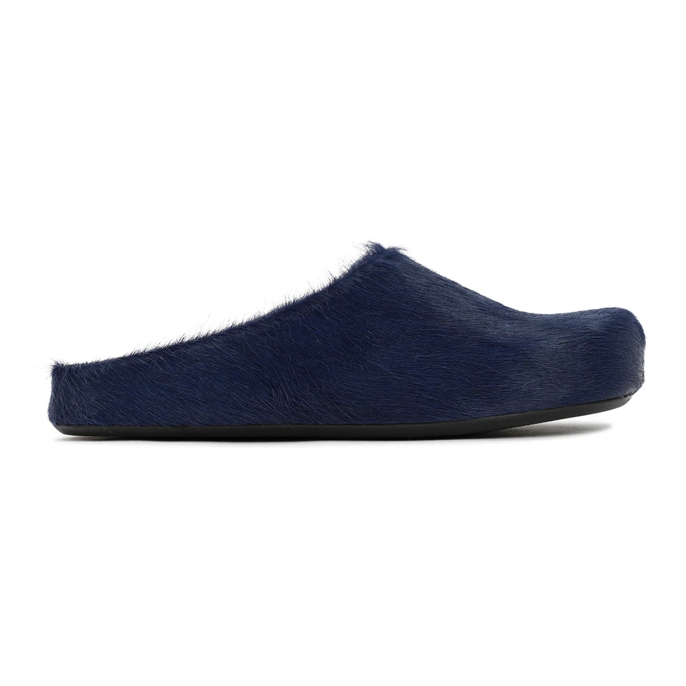 Marni Men's Blue Mules, 9 Uk, Fussbett Sabot