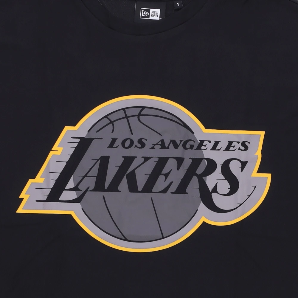 new era T-Shirts Black Heren