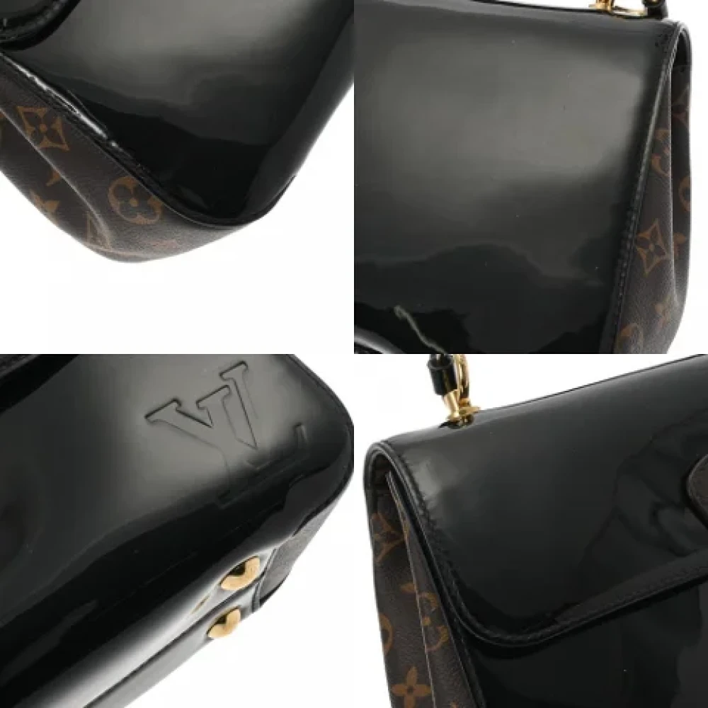 Louis Vuitton Vintage Pre-owned Leather louis-vuitton-bags Black Dames