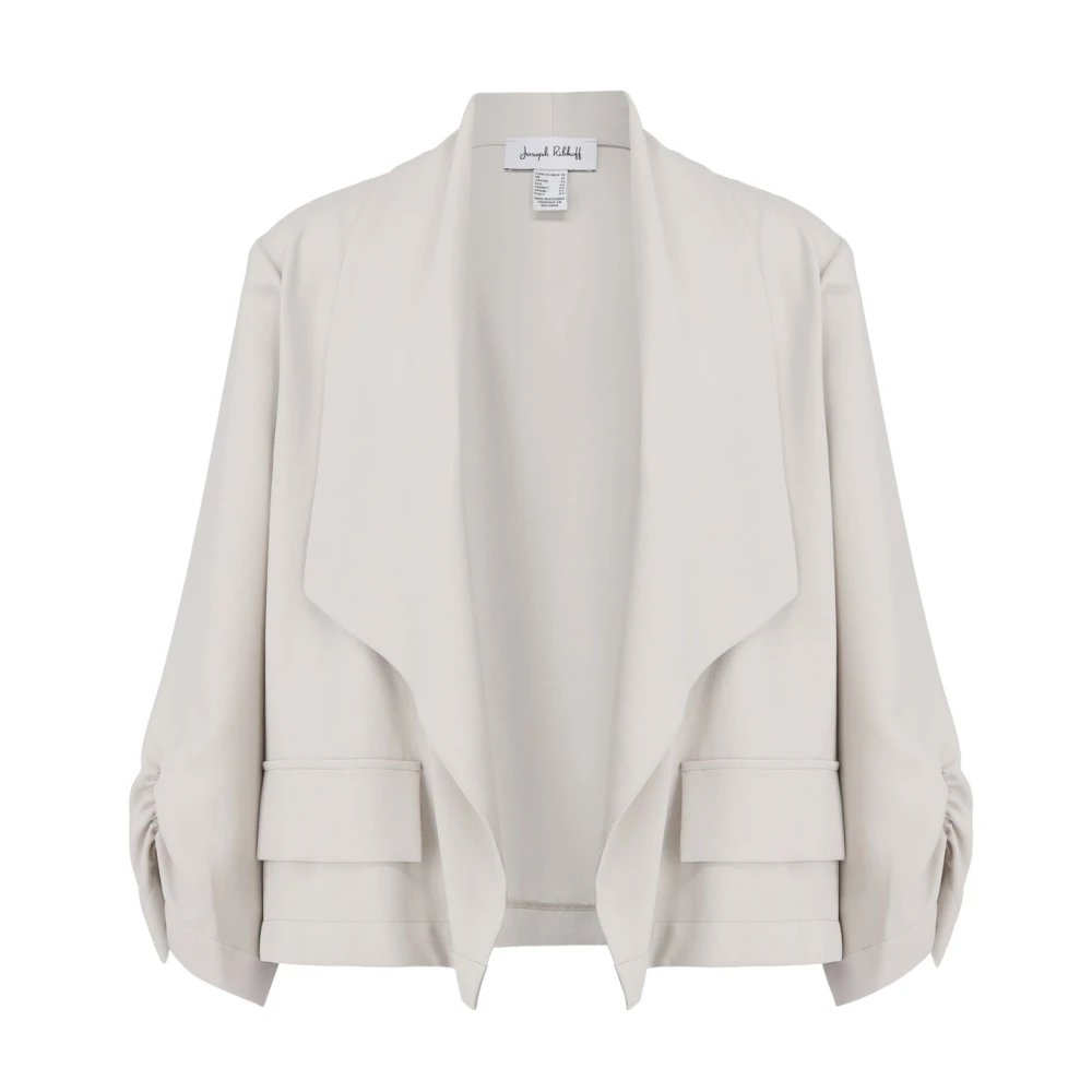 Joseph Ribkoff Open Flowy Blazer Beige Dames