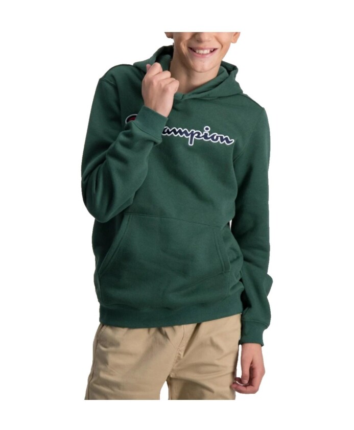 sweat-a-capuche-vert