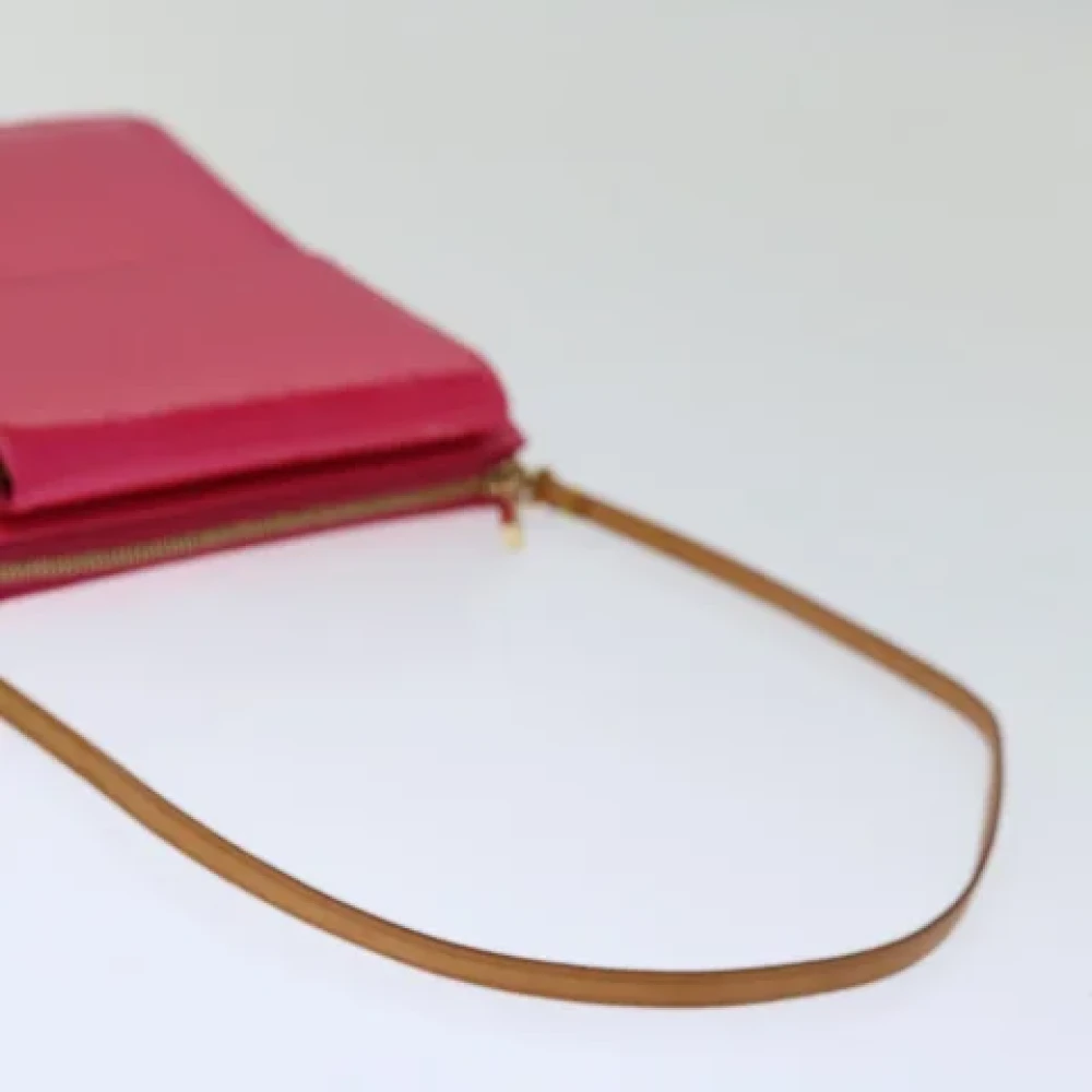 Louis Vuitton Vintage Pre-owned Leather pouches Red Heren