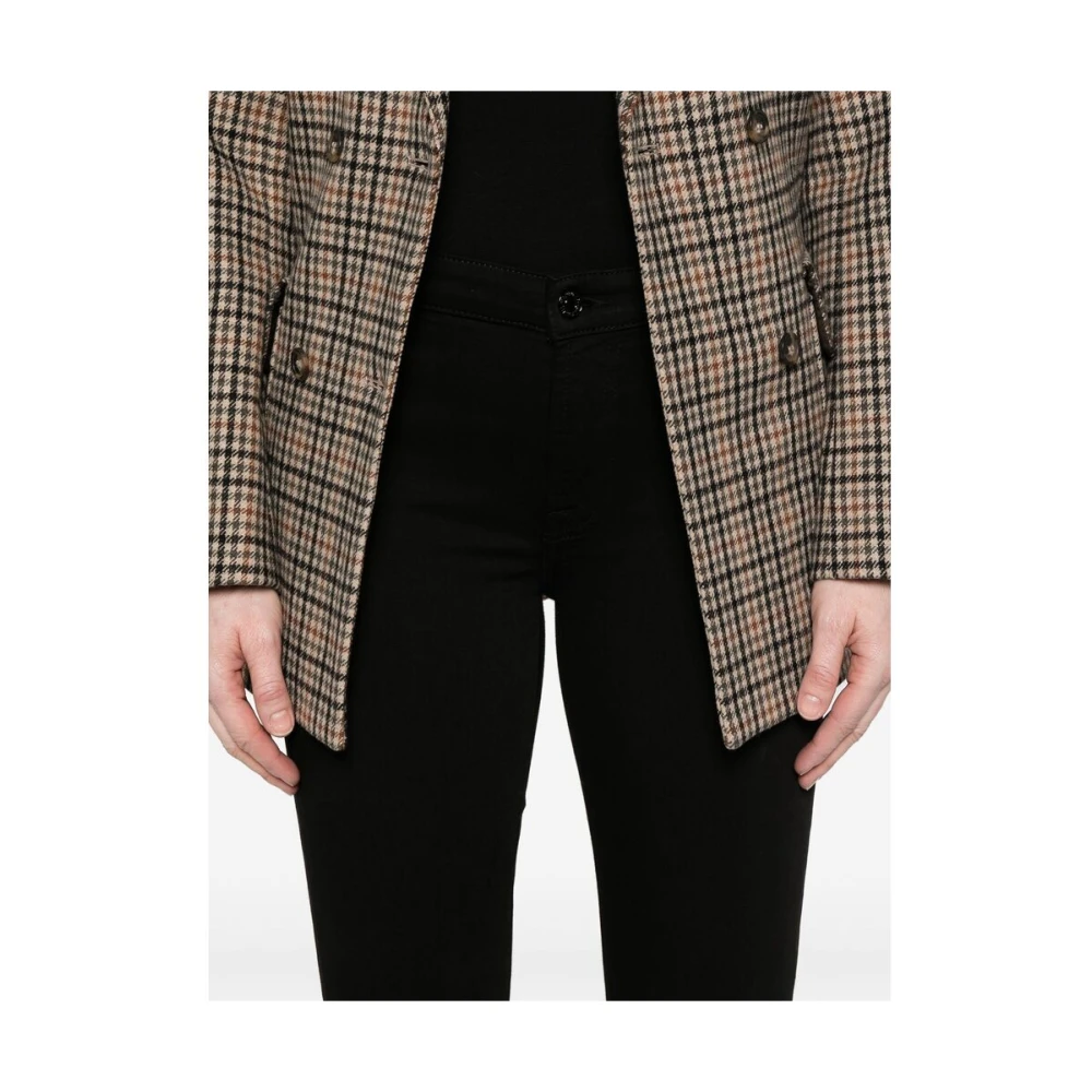 7 For All Mankind Bootcut Jeans Dames Black Dames