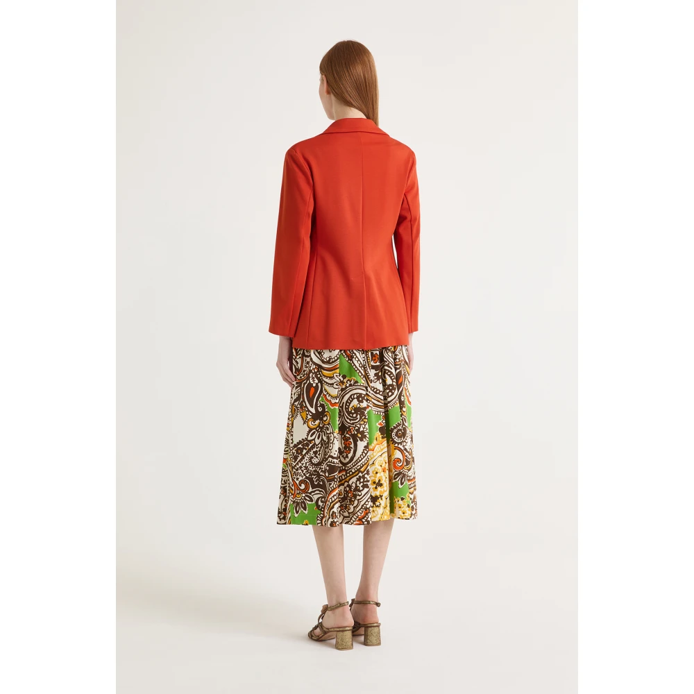 Maliparmi Milano Stitching JAS Orange Dames