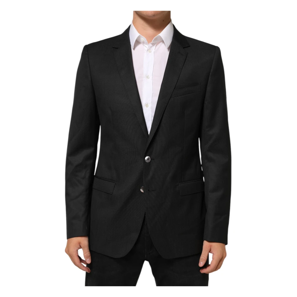 Dolce & Gabbana Men's Black Martini Blazer - Blazers - L - Jackets