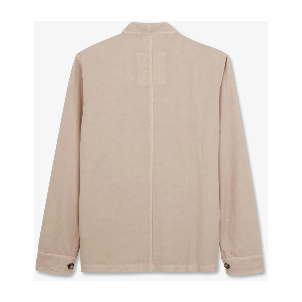 Eden Park Overhemd Beige Heren