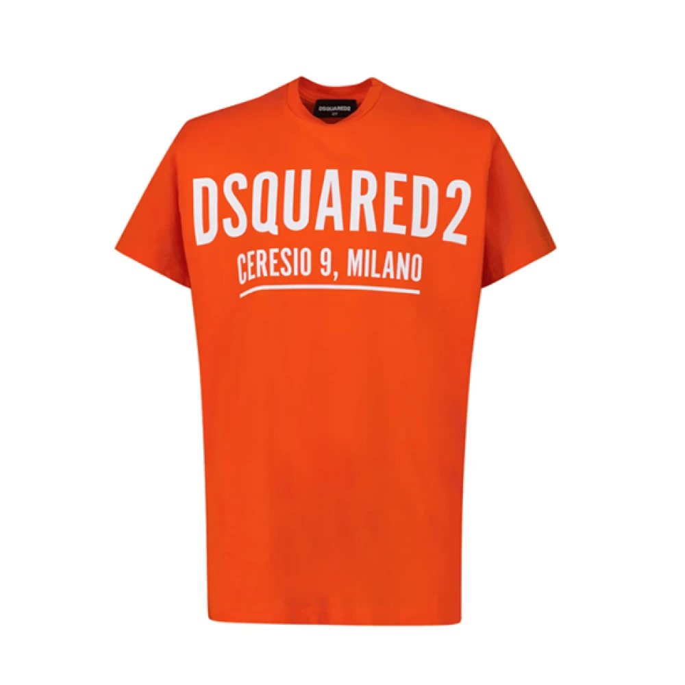 Dsquared2 Boys Orange T-Shirts,, T-Shirts Collection Size 14 Y