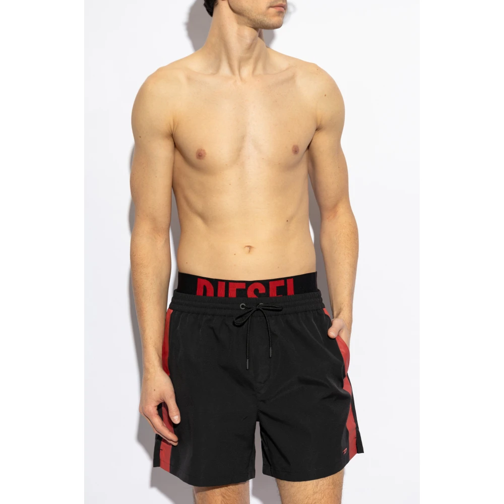 Diesel Zwembroek Visper-41-D-Pop Black Heren