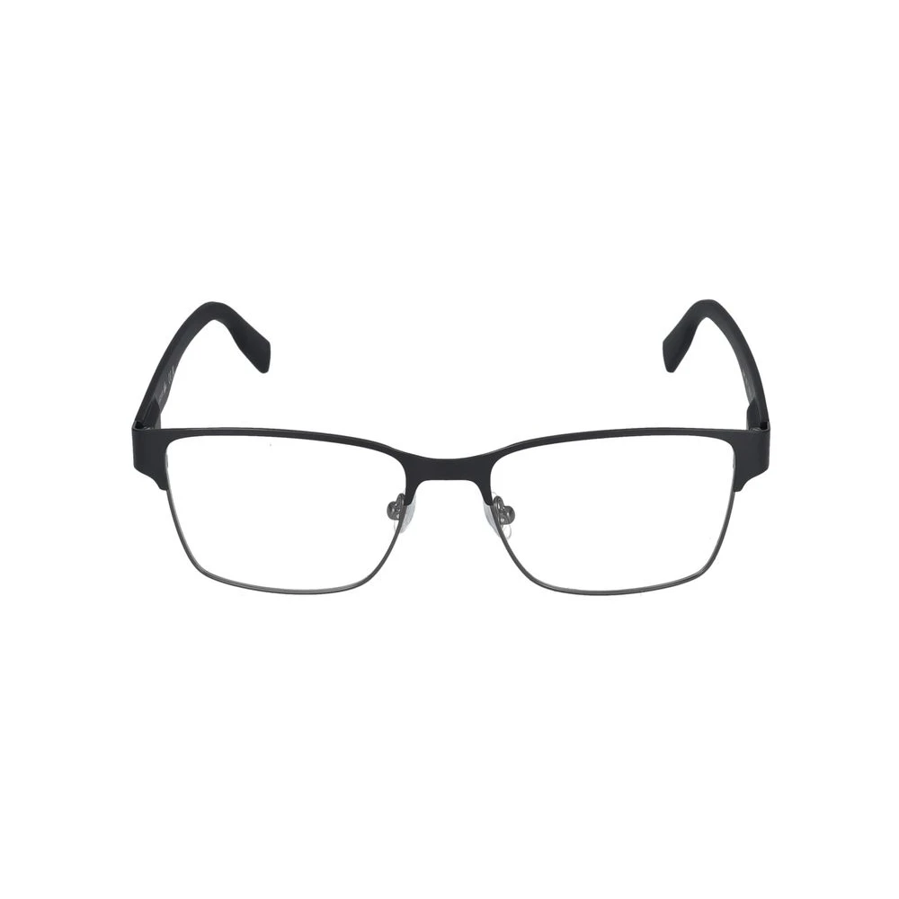 Lacoste Men's Black Glasses, 56 Mm, Stylish Matte Eyeglasses