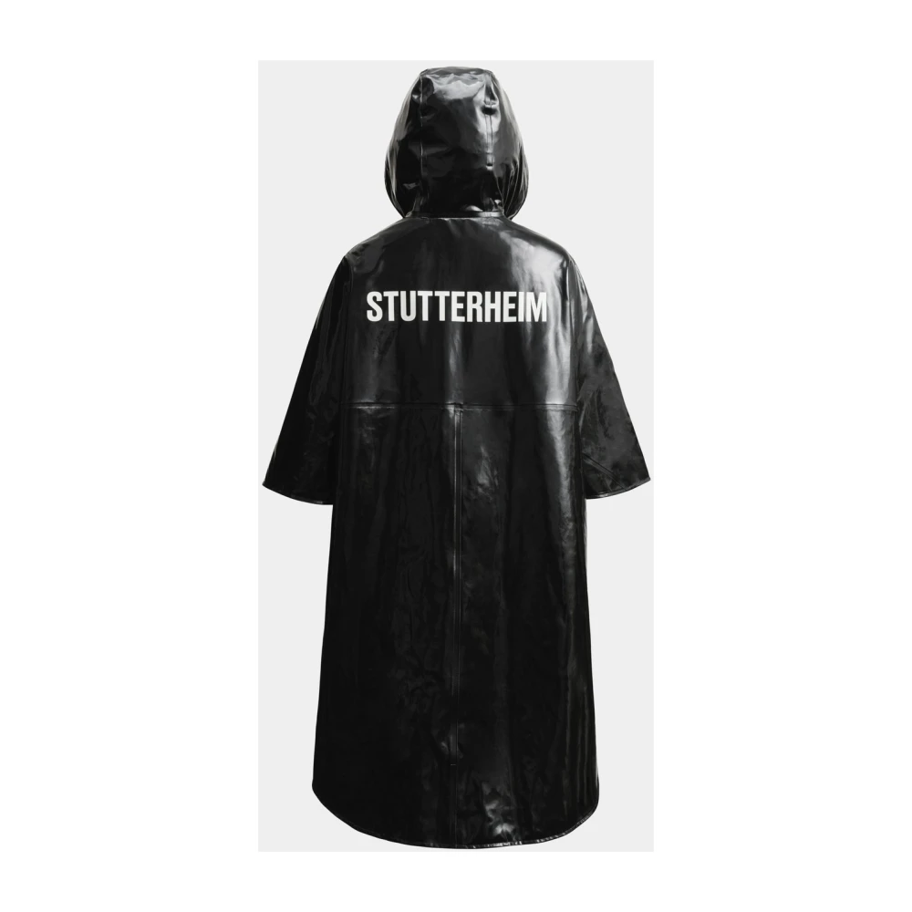 Stutterheim Opal Poncho Regenjas Black Dames