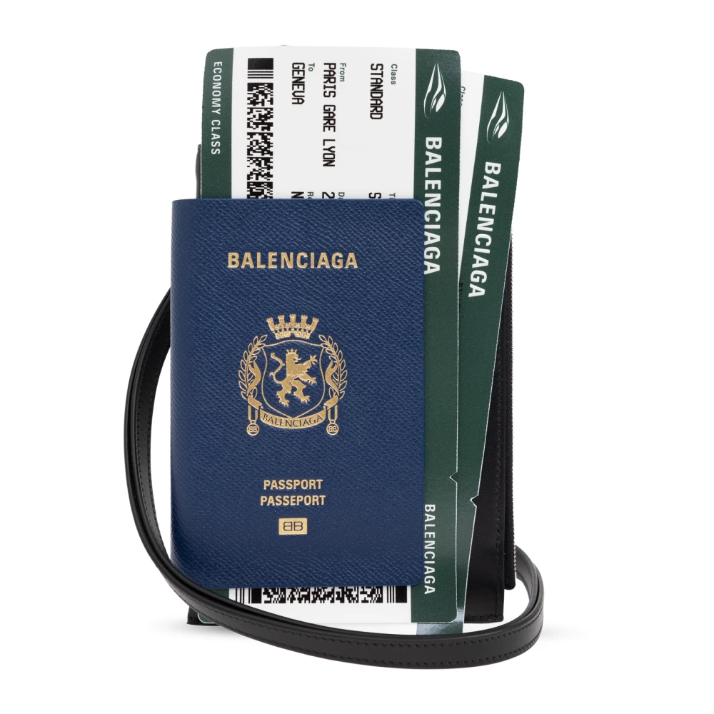 Balenciaga Documenthouder Blue Heren