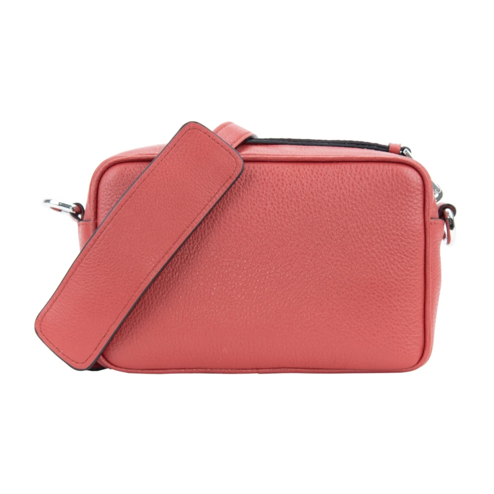 Prada Stijlvolle Schoudertas met Rits Red Dames