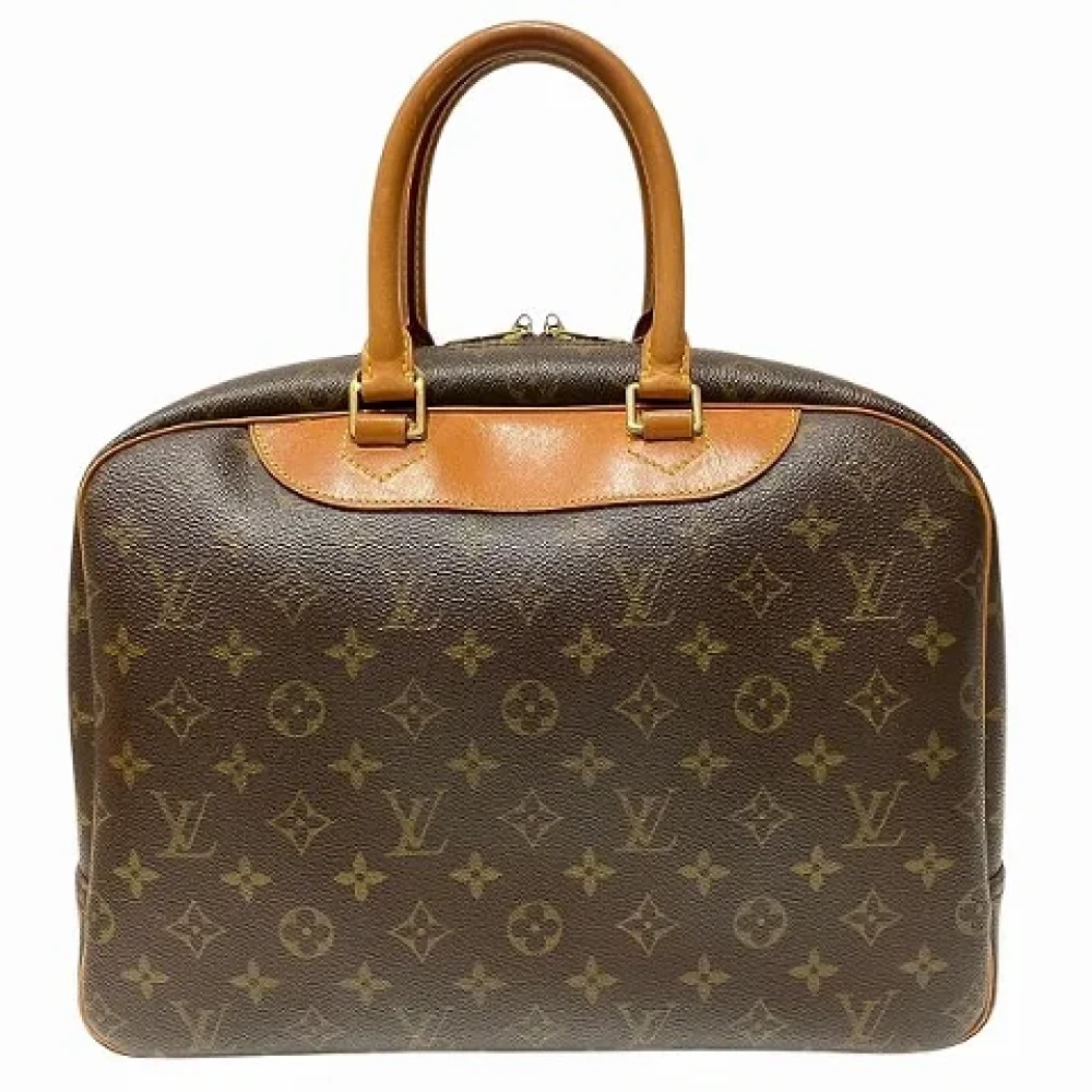 Louis Vuitton Vintage Pre-owned Canvas handbags Brown Dames