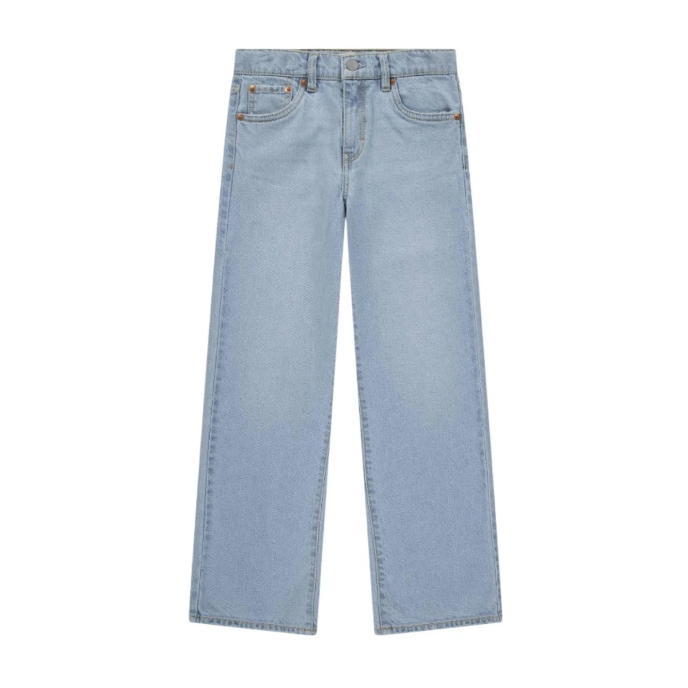 Levi's Girls Blue Jeans, 10 Y, Wide Leg Jeans