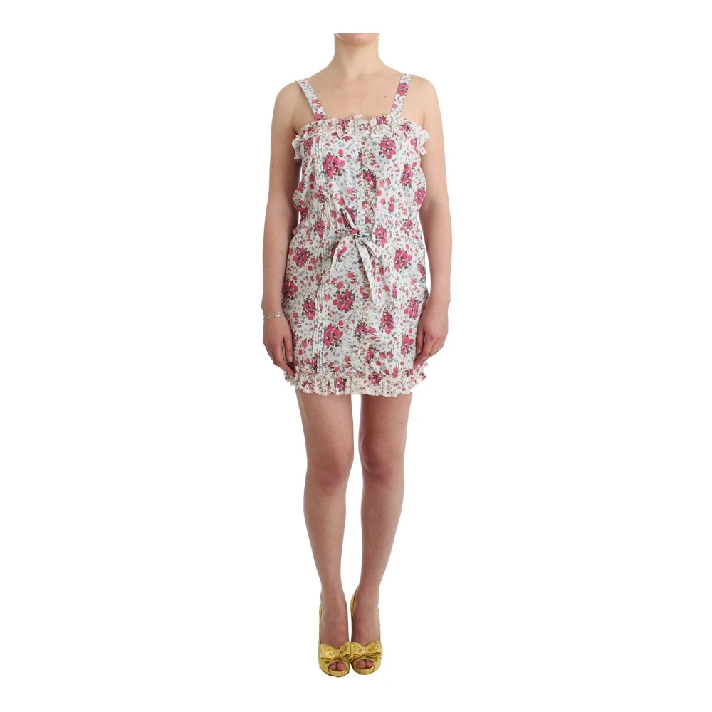 Ermanno Scervino Bloemen Zomerjurk Multicolor Dames