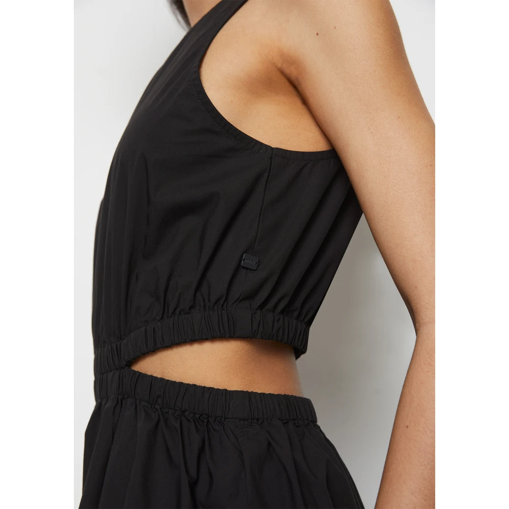 Marc O'Polo Jurk met uitsnijding Black Dames