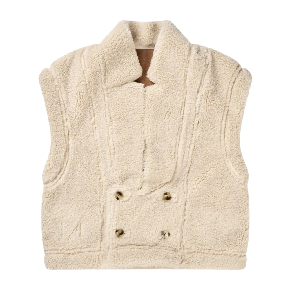 Munthe - Jackets > Vests - Beige - Munthe - Modalova