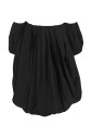 black-off-shoulder-balloon-dress