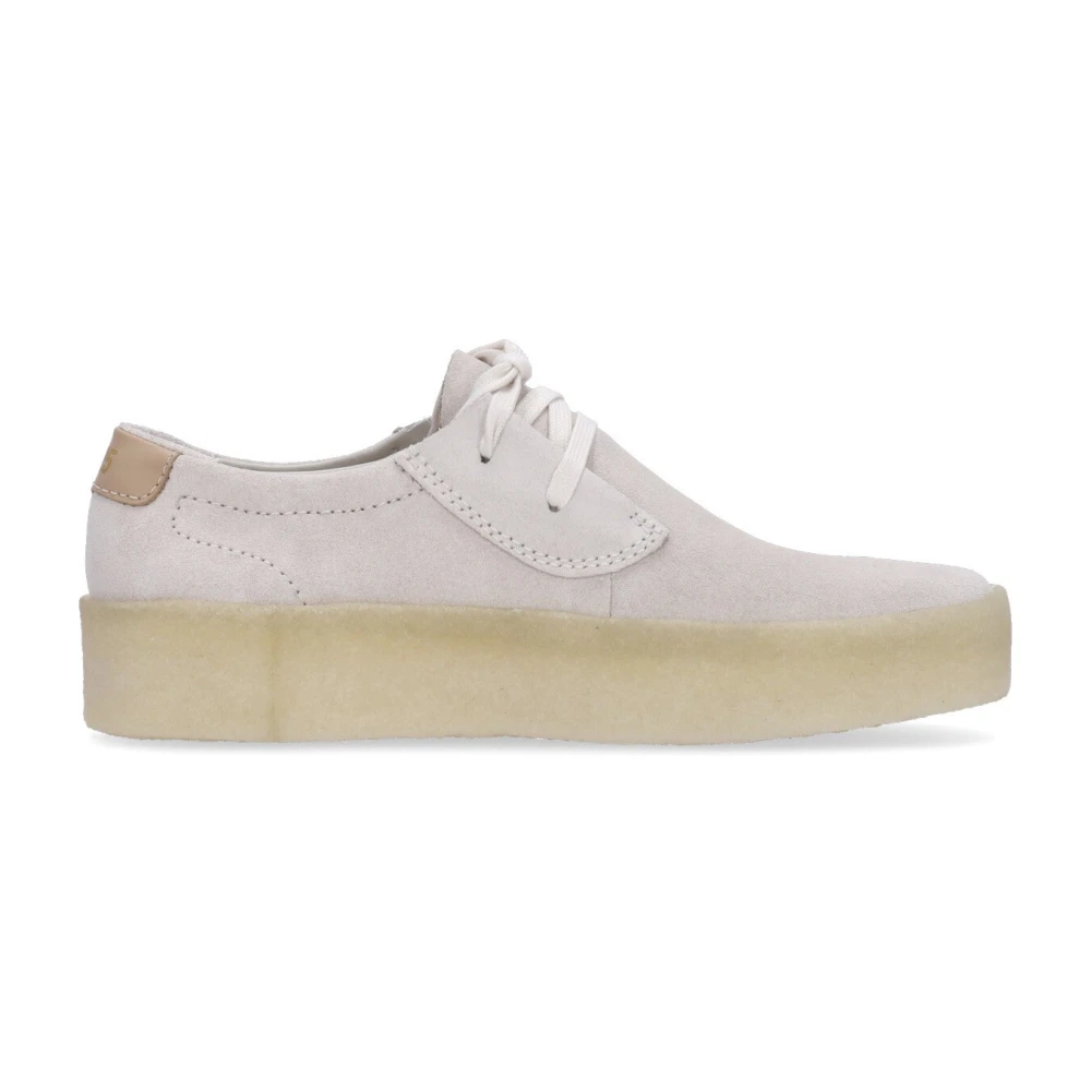 Clarks Lifestyle Schoen Heren Schoenen Wit