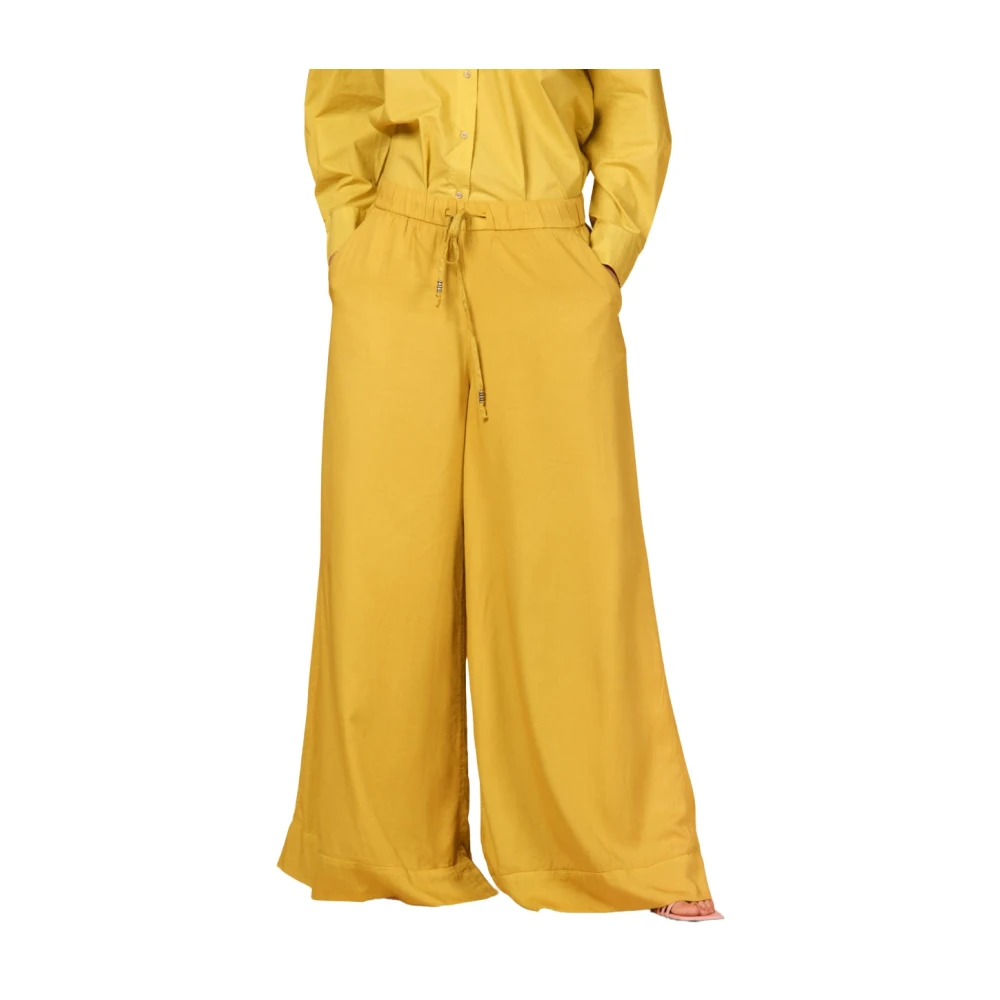 Mason's Portofino Dames Chino Broek in Modal Yellow Dames