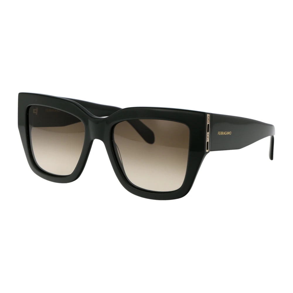 Ferragamo Women's Green Stylish Sunglasses Sf1104s - Sunglasses - 55 Mm - Accessories